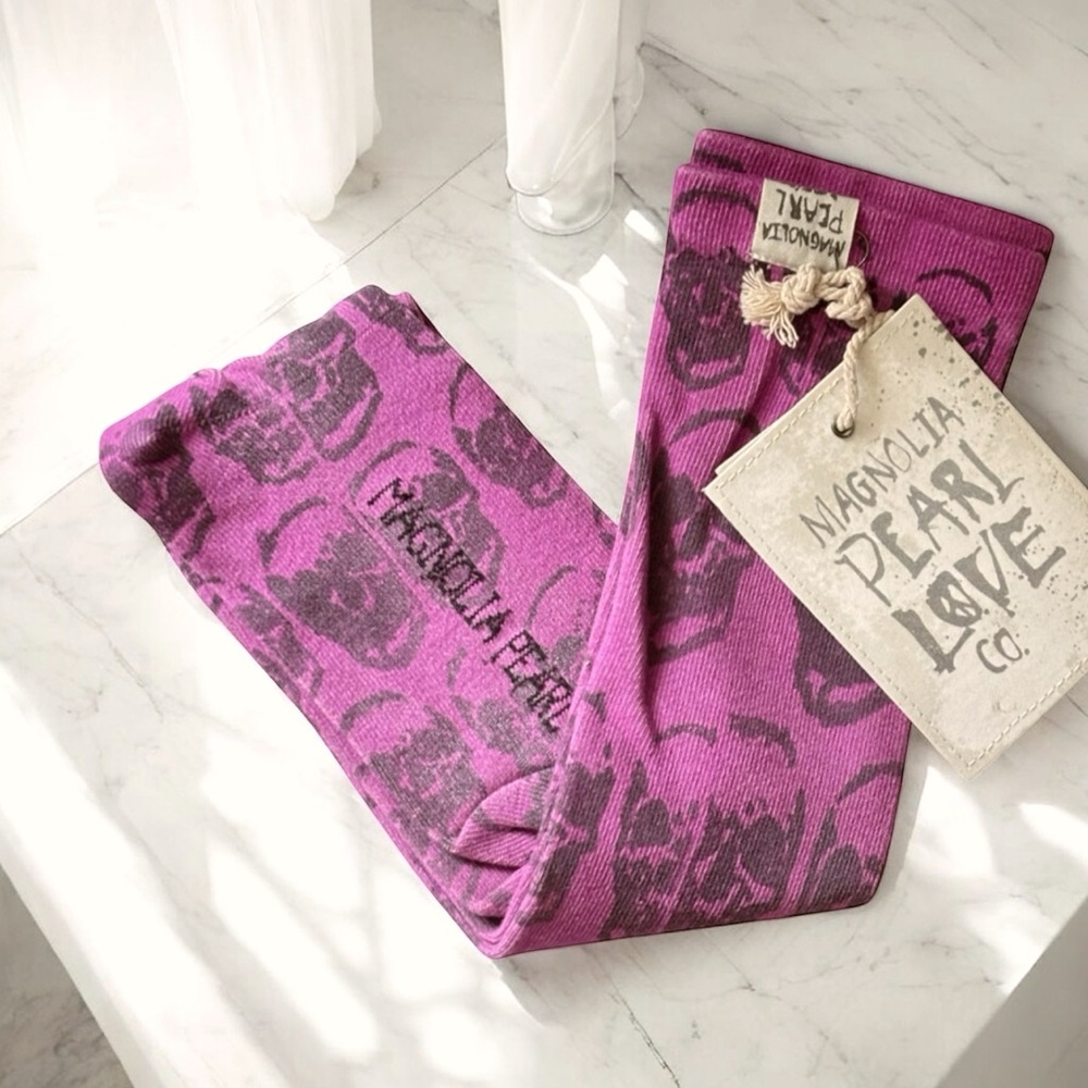 Magnolia Pearl OTK Skull Socks In Legends NWT